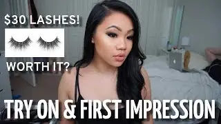 Lilly Lashes in Miami | Try On & First Impression Asian Eyes w/ Potential Dupes!