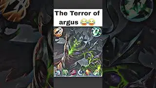 the terror of Argus - immortality of death ⚰ #mlbb #mobilelegends #mlbhighlights #argus #truedamage