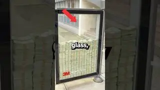 Break This Glass, Win $3 Million?! (Genius Marketing Stunt) #shorts