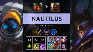 Nautilus Mid vs Zed - EUW Master Patch 25.14