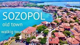 СОЗОПОЛЬ Старый город 2022 прекрасный вид сверху и пешеходная экскурсия 4K