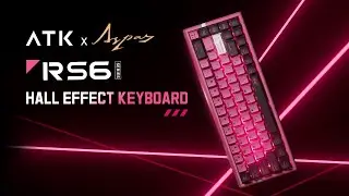 ATK RS6 Aluminum Hall Effect Keyboard Preview #ATK #ATKRS6 #aspas #valorant  #keyboard #newrelease