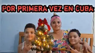 🇨🇺Haciendo realidad un sueño en Cuba 🎄Suscriptor de España me envía un regalo 🎁 Mi vida en Cuba 