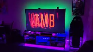 Living Room Concert - Light Strip Music Sync Show - Lamb of God Colossal Hate