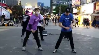 JHKTV]신촌팝핀 shin chon pop pin dance fadecresent kev & steeziak