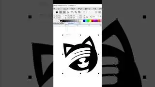 logo - cat #corldraw #graphics #design