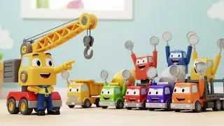 The Great Construction Toy Escape! || kids cartoon