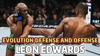 Leon Dominates..!🔥☕ | Leon Edwards vs Kamaru Usman 3 | UFC 286 | London, 2023 #kamaruusman #ufc #mma