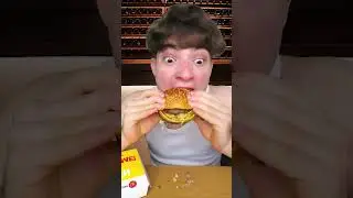 McDonald&rsquo;s food eating #challenge #mcdonalds #food #memes #mukbang #stitch #stitchtricks