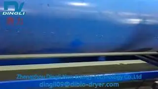 Hay drying production line