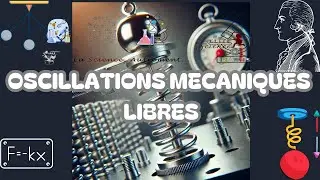 (TleS/PC)📽 SYNTHESE OSCILLATIONS MECANIQUES LIBRES⚙🔧
