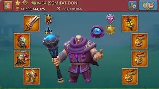 [Lords Mobile] 41 billion power account. FAT DON - worth over 1 million euros.