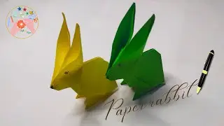 how to make a paper rabbit