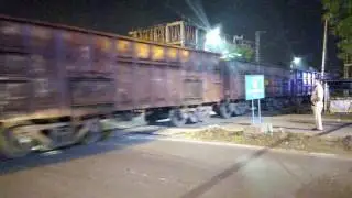 ULTIMATE 3AM ACTION!!!!....BOXN RAKE Departing from Titagarh Power Plant!!!!