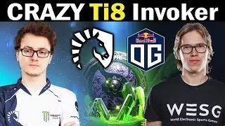 ПЕРВЫЙ INVOKER НА TI8!!! 4 КОРА В ОДНОЙ КОМАНДЕ?!? | Liquid-OG TI8 | First Invoker on TI8