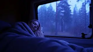 Rain Sounds For Sleeping 99% | Fall Asleep Fast With Heavy Rain & Relaxing Thunderstorm Night ASMR