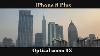iPhone 8 vs iPhone 8 Plus Optical Digital Zoom Comparison(4K)