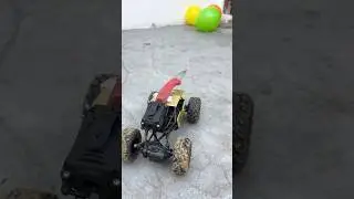 Rc Car Vs Balloons 🎈 Crush #shorts #shortsfeed #rccars #rccar #balloon