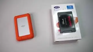 Tutorial - External SSD at a bargain price! (Taking apart a LaCie Rugged drive)