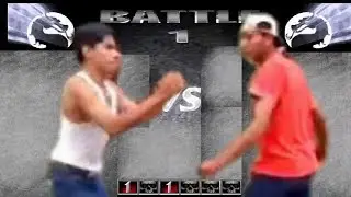 Pelea de hombres: Estilo Mortal Kombat