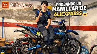 PROBANDO UN MANILLAR DE ALIEXPRESS😱 EN MI CAS GAS EC300🤯