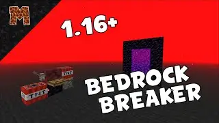 How to Break Bedrock Minecraft 1.16+