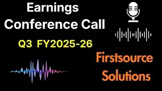 Firstsource Solutions share Q3 FY2025-26 Earnings Conference Call ||