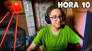 PASSAMOS a NOITE no SETUP GAMER da MANSÃO DE PAPELÃO e Algo ASSUSTADOR APARECEU!