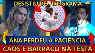 🔴BBB26: CAOS E DESISTÊNCIA NA FESTA, ALBERTO PERDE A CALMA COM PEDRO, ANA FAZ PLANO CONTRA PEDRO.
