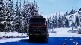SnowRunner, Speed Run, Meanwhile in Alaska 3.