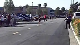 Jacob at the mug run