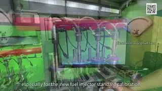 dci700 CR injector test bench for 6 injector testing simultaneously.