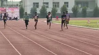 Under 17 Boys 100 meter Sprint