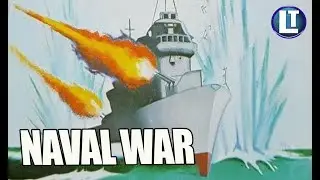 NAVAL WAR Playthrough / AVALON HILL CLASSIC Card Game / RETRO GAMING NIGHT