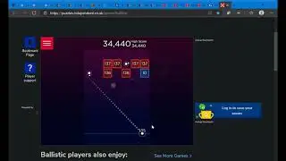 Ballistic online game gameplay 44,000 points