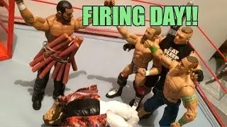 GTS WRESTLING: Releasing Superstars! WWE Mattel Action Figure Matches Animation PPV Event! Elites