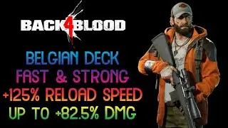 NO HOPE | Insane BELGIAN deck for JIM | +125% RELOAD SPEED | UP TO +82.5% DMG | BACK 4 BLOOD