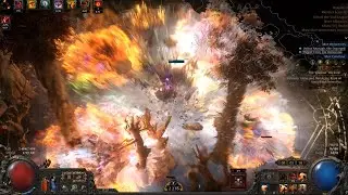 Path of Exile 2 0.4 Shaman druid - Walking calamity + Herald of ice Bear AUTOBOMBER
