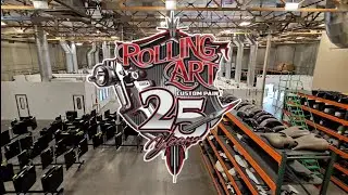 Rolling Art Custom Paint - Starting each day strong!