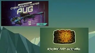 AUG SKIN CYBER BOUNTY HUNTER  REDEEM CODE