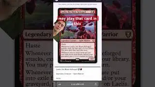 Drawing cards in RED 🫣🤯 #mtgfam #magicthegathering #commander #mtgcommander #edh #mtg