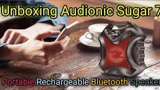Unboxing Audionic Speaker [Sugar 7] urdu hindi review | Daraz Mall | Shahid Vlogs