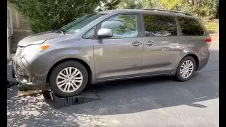 Замена масла в Toyota Sienna 2013 года