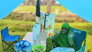 ga pasang tenda modal flysheets pas ujan deres #pondokpesantrenibadarrahman #pandeglang