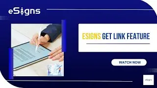 Simplify document signing with eSigns Get Link |  #businessautomation  | #workflowautomation