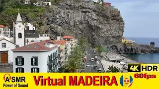 MADEIRA - Ponta do Sol 💢4K 60fps 🌈HDR 🎧ASMR #virtualmadeira