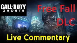 Call of Duty Ghosts Wii U Free Fall DLC Map - Live Commentary
