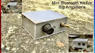 How to make mini bluetooth kit for big amplifier(250'150'200''1000watt)#nagarexperiment.