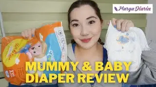 MUMMY AND BABY DIAPER REVIEW | Drypers Dupe???!!! | Marga Diaries