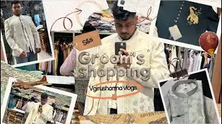 Groom's outfit shopping&My shopping sister's wedding shopping Day 2 indian wedding vlog&nbsp;family&nbsp;vlog